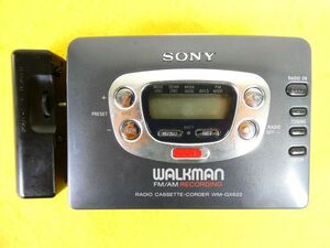 SONY ソニー WALKMAN ウォークマン WM-GX622 ラジオ付きカセットプレーヤー 音響機器 ※ジャンク/ラジオ受信OK！ @送料520円 (6)