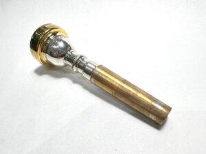 【中古】　バック　B♭トランペット用マウスピース　1-1/2C　リム金【西巣鴨】