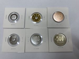 平成25年1円、5円、10円、50円、100円、500円　プルーフ出し　A-19