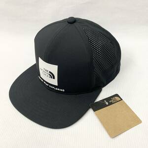 The North Face ノースフェイス テック ロゴ キャップ Cap メッシュ ブラック　黒　検　アウトドア　キャンプ