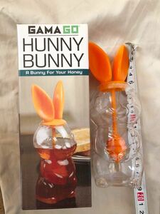 新品GAMAGO HUNNYBUNNYアメリカ社イタリアミラの購入可愛いウサギのバニーちゃんのハチミツ入れ