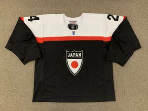 2017IIHFアイスホッケー女子世界選手権ディビジョン1日本代表スマイルジャパンSMILE JAPAN #24小野粧子 選手支給 TACKLA実使用ユニフォーム