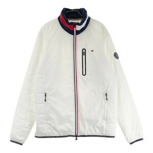 TOMMY HILFIGER GOLF トミー ヒルフィガーゴルフ 中綿ジャケット ホワイト系 LL [240101171971] ゴルフウェア メンズ