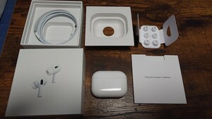 ●Apple●エアポッズプロ第２世代●ジャンク品●登録抹消●交換品●Airpodspro2●