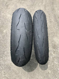 ブリヂストンBRIDGESTONE R11 前後セット 120/600R17（120/70R17）180/640R17（180/55R17） ST600 23年製造 屋内保管