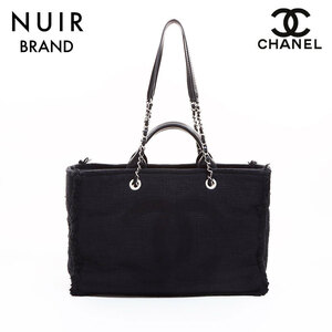 シャネル CHANEL トートバッグ 2way ドーヴィル　３０番台 ブラック