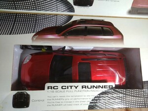 【ラジコン】RC CITY RANNER 1/16スケール　フルファンクションラジコン　未開封