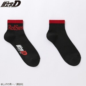 ■INITIAL D イニシャル ディー■頭文字D■Red Suns レッド サンズ■ショート ソックス