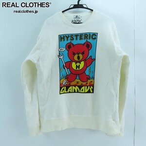 ☆HYSTERIC GLAMOUR/ヒステリックグラマー DEVIL BEAR スウェット シャツ 02173CS07/M /060