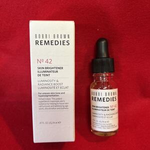 ☆未使用品☆ BOBBI BROWN ボビィブラウン REMEDIES スキン ブライトナー 美容液 14mL No.42 ブライトニング コスメ (051256