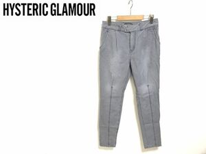 正規HYSTERIC GLAMOUR デニムパンツ メンズM グレー スキニー 灰色 HYSTERICS ヒステリックグラマー *4