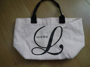 税不要特価!LOEWE ロエベ ライトピンク 大きめロゴ トートバッグ♪⑧マチ有