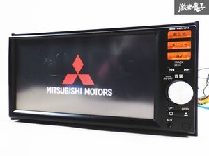 【保証付 動作OK】 MITSUBISHI 三菱純正 メモリーナビ B8260-79925-MM MM114D-WM カーナビ CD フルセグ 即納 棚C12