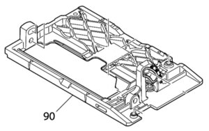 マキタ makita 100mm 防じんマルノコ KS4100F 用 ベース 318448-5 丸のこ 丸鋸 部品 修理 パーツ 大工 建築 切断 大工 内装 建設 造作