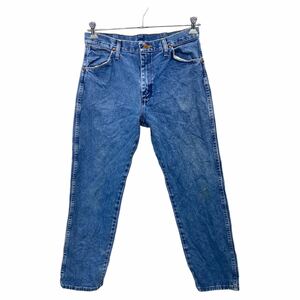 Wrangler デニムパンツ W32 ラングラー メキシコ製 コットン ブルー系 古着卸 アメリカ仕入 2410-314