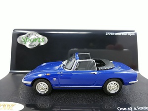 ■ VITESSEビテス 1/43 27753 Lotus Elan Open ロイヤルブルー ロータス・エラン・オープン モデルミニカー