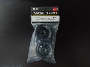 [WW-0808BC] WORLDPRO SSR Professor MS3 WHEEL オフセット8（超深リム）　ブラッククローム (2pcs) RC ラジコン RC-ART ホイール