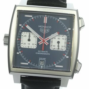 タグホイヤー TAG HEUER CAW211P モナコ クロノグラフ デイト 自動巻き メンズ 良品 _794509