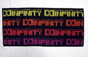 【INFINITY】2012 夏　コンサート　バスタオル　新品未使用