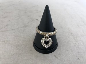 【SWAROVSKI】スワロフスキー　クリスタルハートリング　13号　3．09ｇ　SY02-FZU