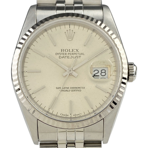 ロレックス ROLEX デイトジャスト 16234 腕時計 SS WG 自動巻き ゴールド メンズ 【中古】