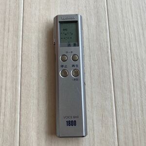 TOSHIBA 1800 VOICE BAR DMR-1800V 東芝 ICレコーダー ボイスレコーダー 送料無料 S997