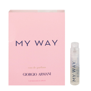 ジョルジオ アルマーニ マイウェイ (チューブサンプル) EDP・SP 1.2ml 香水 フレグランス MY WAY GIORGIO ARMANI 新品 未使用