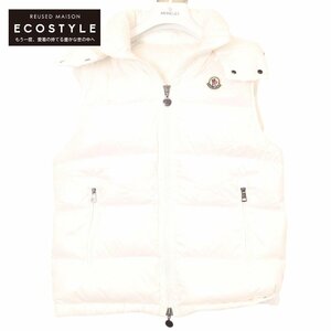 MONCLER モンクレール 22年 ホワイト BORMES GILET BORMES VEST ホワイト 1 ベスト ナイロン レディース 中古