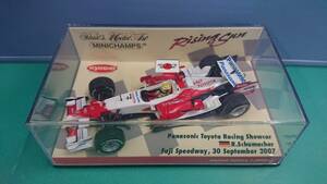 MINICHAMPS 1/43 Rising Sun パナソニック トヨタ レーシング Showcar ラルフ・シューマッハ 富士スピードウェイ 2007.9.30