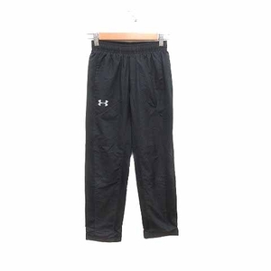 アンダーアーマー UNDER ARMOUR スポーツウェア パンツ イージー ワンポイント YMD 黒 ブラック /YK キッズ