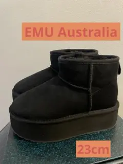 【EMU Australia】エミュ オーストラリアムートン厚底ブーツ