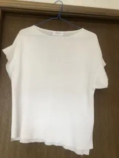 オペークドットクリップ　Tシャツ カットソー トップス