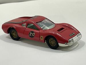 希少♪ 当時物 ディンキー Dinky Toys 216 Ferrari Dino 206 フェラーリディーノN 20 Red 英国製 昭和レトロ/超合金