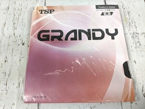 10og518/卓球ラバー■TSP GRANDYグランディ 黒ブラック/厚■新品未使用【e50】