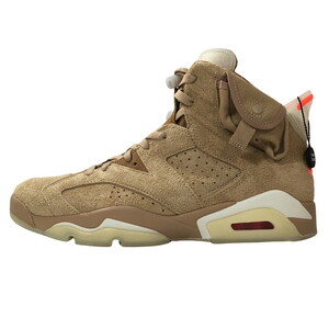 Travis Scott Nike Air Jordan 6 British Khaki DH0690-200 28.5cm US 10.5