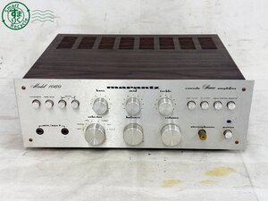 BA0603676　★ marantz マランツ 1060(f) console stereo amplifier コンソールステレオアンプ オーディオ機器 音響機器 動作未確認