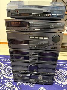 ONKYO PL-350R/PT-F77/PA-F77/PE-F77/PC-WF77/DX-F77 システムコンポ　ビンテージ　ジャンク品　中古品