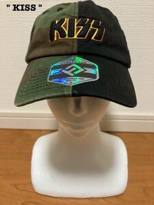 ★【H3 HEADWEAR KISS】★人気ロックバンドのキッスのキャップです★帽子★缶バッジおまけ付き