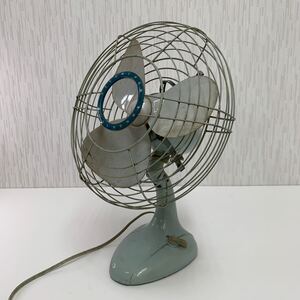 昭和レトロ 富士電機 FUJI SILENT FAN TYPE FTS 3054 扇風機 アンティーク 当時物 通電OK