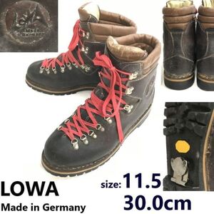 90s?Vintage/ドイツ製★LOWA/ローバー★超重厚本革/トレッキング/マウンテンブーツ/重登山靴【30.0/茶】climbing/Boots/Shoes◆sWB123-5