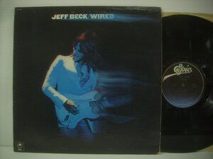 ■ 輸入USA盤 LP 　JEFF BECK / WIRED ジェフ・ベック ワイアード グッドバイ・ポーク・パイ・ハット EPIC PE 33849 1976年 ◇r50313