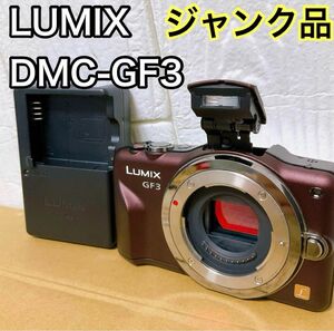 【ジャンク】Panasonic ミラーレスカメラ LUMIX DMC-GF3