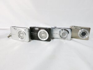 1円～　 CASIO EXILIM 　EX-Z300×2台　/EX-Z600　/EX-Z550 　計4台まとめ　コンパクトデジタルカメラ　現状品