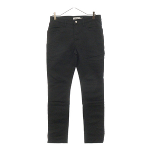 nonnative ノンネイティブ DWELLER 5P JEANS DROPPED FIT ダブルクロスストレッチロングパンツ ブラック NN-P3772