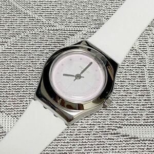 SWATCH スウォッチ　IRONY LADY 　YSS316　スイス製　レディース腕時計 ホワイト クォーツ　24mm　未使用・長期保管品