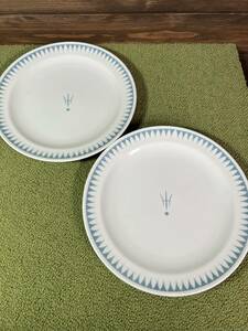 ☆ノリタケ　noritake 皿　2枚　青色　 中古品・箱なし☆ 