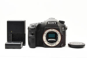 ★極上品★シャッター数10,015枚 SONY α77 II ボディ ILCA-77M2 デジタル一眼レフ ソニー★　R6457＃53