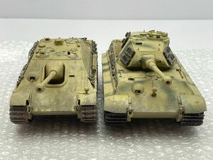 戦車 プラモデル 完成品 組済 塗装済 スケール不明 破損 欠品 あり まとめて 簡易梱包/ジャンク ※まとめて取引・同梱不可 [24-2395]