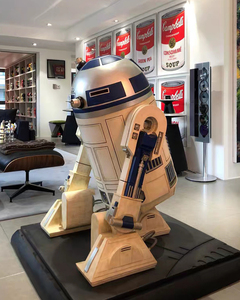 【玩具模型】SIDESHOW STAR WARS R2-D2 LIFE-SIZE サイドショウスターウォーズR2-D2 初代等身大フィギュア人気樹脂模型限定版1:1 scale S11