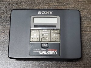 ●通電可 SONY WM-GX707 レコーディングウォークマン recording walkman TV/FM AM STEREO ソニー●送料無料